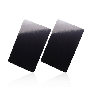 Tùy chỉnh có thể in phương tiện truyền thông xã hội 13.56MHz Thông Minh Kỹ thuật số <span class=keywords><strong>RFID</strong></span> kinh doanh PVC Matte Đen <span class=keywords><strong>NFC</strong></span> thẻ - Product Image 5