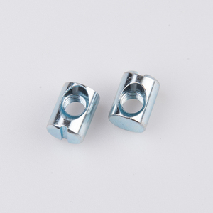 Écrou de <span class=keywords><strong>barillet</strong></span> de cylindre d'acier inoxydable de plaque de zinc personnalisé non standard - Product Image 5