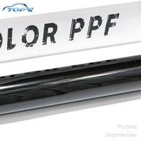 Film de protection de peinture automobile en TPU coloré, auto-réparateur, résistant aux rayures, anti-jaunissement et protection UV