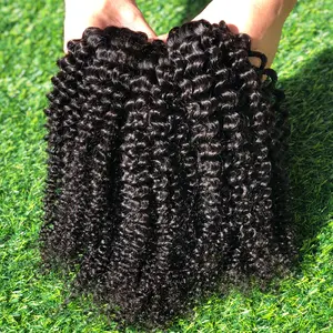 Free Sample Mongolian Afro Kinky Curly Virgin Hair 10a Best Raw Virgin Hair Vendor Hair Weave Curly In Bulk Wholesale Supplier