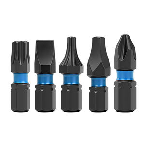 Puntas de Destornillador Magnéticas S2 de 1/4\" con Vástago Hexagonal de 25 mm, Multitipo: Phillips/Pozi/Cruz/Estrella/Cabeza Plana, para Herramientas Eléctricas - Product Image 4