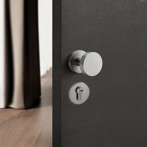 儿童锌合金圆形门把手室内木制门把手现代浴室门锁把手 - Product Image 3