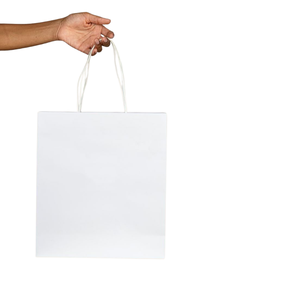 Sac en papier kraft écologique de la meilleure qualité à emporter avec logo personnalisé et faible quantité minimale de commande - Product Image 3
