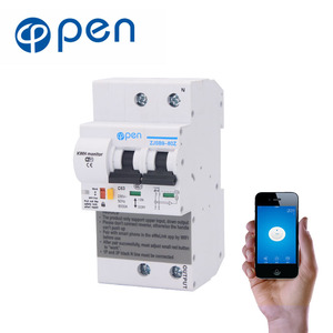 2P WiFI fernbedienung circuit breaker kompatibel mit <span class=keywords><strong>Amanzon</strong></span> Alexa und Google hause mit energie überwachung - Product Image 2