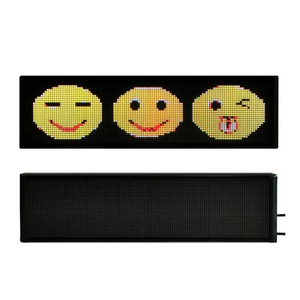 Led Display Factory Wholesale Hd P5-640 * 160 Full Color Rgb Display Bar Mobile Advertising Screen Car Expression Screen Billboard - Product Image 6