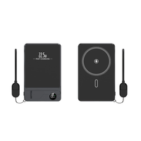 Station portable ultra-mince TDX TW72, charge sans fil, charge rapide 18W/20W/15W, écran LED, batterie Li-polymère, type-C