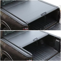 Couverture de benne de camionnette rétractable antivol et étanche pour Ford Ranger F150 Super Duty Maverick