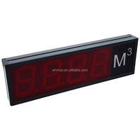 Pantalla industrial profesional WHMX de 7 segmentos, pantalla de 2 dígitos de 5 pulgadas con protocolo Modbus-RTU/ASCII/TCP