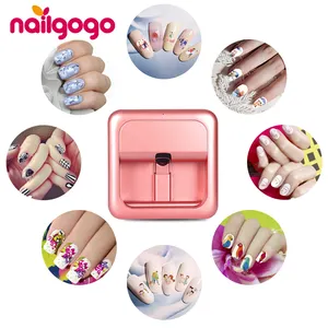 Nailgogo 3 D Draagbare Nail Printer Digitale Nail Art Printer Schoonheid Machine Impresora De Uas