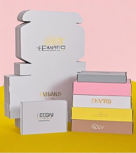 12x9x2 inch sóng hộp bưu phẩm phẳng gửi thư hộp cho Áp phích và tài liệu - Product Image 5