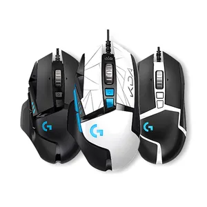 원래 로지텍 G502 영웅 LIGHTSPEED 유선 게임용 마우스 무선 2.4GHz HERO 16000DPI RGB 마우스