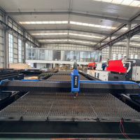 Machine de découpe laser à fibre 20KW 12035 CNC pour la découpe de tôles métalliques en acier lourd