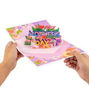 Carte de la Fête des Mères créative et originale, carte 3D pop-up pour souhaiter des vœux à Maman, pour l'AMOUR de Maman - Product Image 3