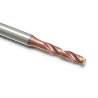 Foret en carbure de tungstène DOHRE, revêtement bronze, pour usinage CNC, forets pour le métal