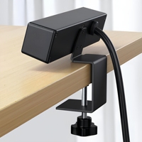 Multiprise de bureau avec protection de bord, 4 prises CA, PD 20W, fixation par pince pour mobilier