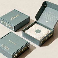 Boîte d'expédition personnalisée en carton écologique durable, imprimée en offset mat, pour cadeaux, artisanat, cosmétiques et beauté