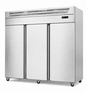 Refrigerador Comercial de 3 Puertas para Cocina - Refrigerador Sólido de Acero Inoxidable Premium con Bajo Nivel de Ruido y Enfriamiento Rápido y Potente - Product Image 4