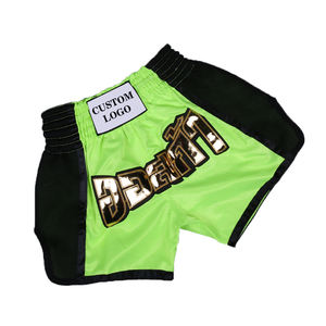 กางเกงขาสั้นไทยกางเกงมวยไทยทำจากโพลีเอสเตอร์ออกแบบโลโก้ได้ตามต้องการ - Product Image 4