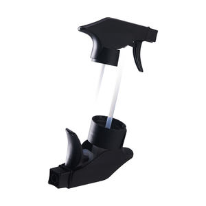 Pulvérisateur à gâchette professionnel en plastique noir mat pour bouteille d'eau, brume fine chimique, tailles 24/410, 28/400, 28/410, idéal pour le jardin - Product Image 1