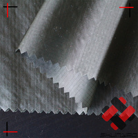 10D ultra léger haute résistance à la déchirure en nylon ripstop double face tissu silnylon enduit de silicone