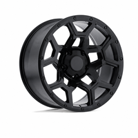 Jantes de voiture HC multi-rayons noir mat design Overland 17x9.5 20x9.5 à déport profond tout-terrain pour Ford Ranger Raptor Toyota Tacoma