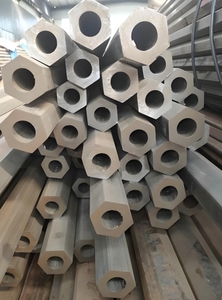 Anodized Small Size Customized Length Hexagonal <strong>Aluminum</strong> Alloy Hex Tube Pipe Hollow Section <strong>Profile</strong> Extrusion Price Per Meter - Product Image 4