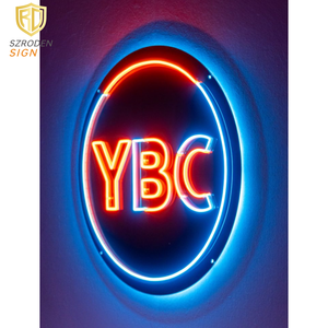 Luz Rotativa Personalizada À Prova D' Água Redonda Luz Publicidade Placa Sinal Logotipo Sinais De Alumínio para Loja Bar Cafe Decor <span class=keywords><strong>Billboard</strong></span>