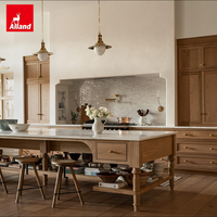 Allandcabinet : Table sur mesure en bois massif, design européen et américain, avec chaises, design compact.
