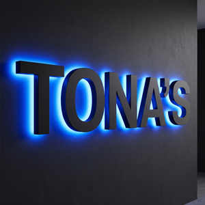 Custom 3D Company Logo Sign LED Sign Backlit <b>Acrylic</b> <b>Letters</b> for Hotel Lobby Reception Wall Business Decoration - Product Image 6