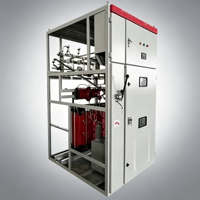 ZHUOLI Dispositif de compensation de puissance réactive industriel TBBZ haute tension 10kV, batterie de condensateurs haute tension, indice de protection IP4X, 100A-1250A