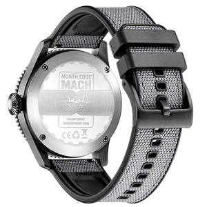 NORTH EDGE Envío Directo NUEVO Reloj Solar para Hombre Resistente al Agua 50m Reloj Deportivo Casual de Piloto para Hombre Reloj Hombre Luminoso - Product Image 6