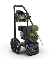 Nettoyeur haute pression à eau froide YSONIC 13HP 3400 PSI avec moteur à essence, pompe triplex et démarrage par lanceur métallique