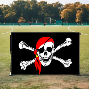 Gran oferta, diseño de logotipo personalizado, banderas, trébol de cuatro hojas, sin decoloración, impresión a doble cara, campaña publicitaria, pancarta al aire libre - Product Image 5