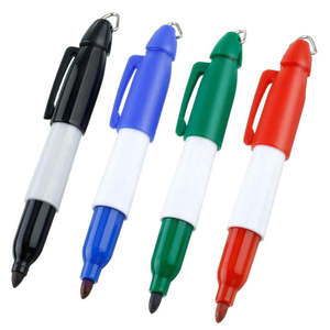 สติ๊กเกอร์ติดลูกกอล์ฟแบบขายดี 2 ชิ้น และปากกามาร์คเกอร์ 4 สี ชุด 6 ชิ้น สำหรับเขียนเส้นบนลูกกอล์ฟ - Product Image 2