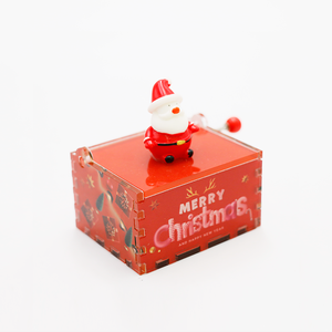 Nouvelle boîte à musique créative boîte à musique <span class=keywords><strong>de</strong></span> <span class=keywords><strong>film</strong></span> <span class=keywords><strong>classique</strong></span> acrylique manivelle Mini boîte à musique pour Noël - Product Image 2