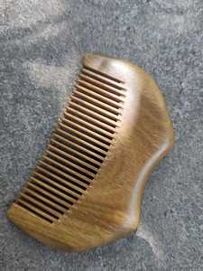 Peine de cuerno hecho a mano de lujo de cuerno natural para cabello suave y brillante, suave en el cuero cabelludo y adecuado para uso diario - Product Image 5