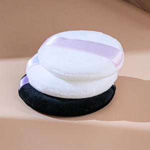 Borla <span class=keywords><strong>de</strong></span> Maquillaje Súper Suave para Base <span class=keywords><strong>de</strong></span> Maquillaje, Borlas <span class=keywords><strong>de</strong></span> Polvo Suelto <span class=keywords><strong>de</strong></span> Terciopelo Cosmético, Marca Privada - Product Image 2