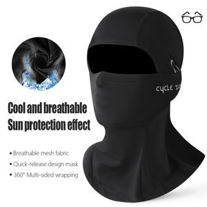 Masque <span class=keywords><strong>de</strong></span> <span class=keywords><strong>ski</strong></span> sublimé Couvre-visage complet Cagoule pour homme Écharpe coupe-vent pour usage quotidien Plage Cyclisme - Product Image 2
