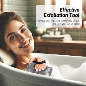 <strong>Soap</strong> Saver Bag Sisal Exfoliating Gloves <strong>Pouch</strong> with Drawstring Bar <strong>Soap</strong> Box Packing with Wooden Bead Foaming and Drying <strong>Soap</strong> - Product Image 4