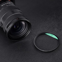 Filtres UV MC K&F Concept 62-95 mm, optique allemande multicouche verte, filtre pour objectif ultra-fin, film vert multicouche