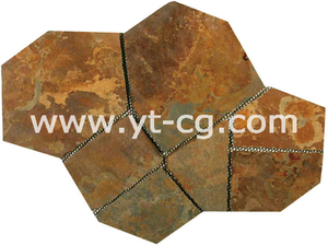 Natural Crazy <strong>Paving</strong> <strong>Stone</strong> With Mesh Backing for Garden - Product Image 6