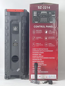 <span class=keywords><strong>Altavoces</strong></span> portátiles de Rodillo doble de 12 pulgadas a la moda, <span class=keywords><strong>altavoces</strong></span> <span class=keywords><strong>grandes</strong></span>, karaoke con <span class=keywords><strong>Bluetooth</strong></span> y micrófono - Product Image 6