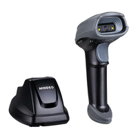 Lecteur de codes-barres laser sans fil Mindeo CS2190 1D avec numérisation automatique, interface USB, garantie 1 an, en stock