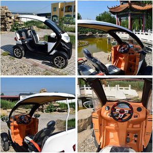 Vehículo de nueva energía: carro de <span class=keywords><strong>golf</strong></span> de coche turístico <span class=keywords><strong>el</strong></span>éctrico con motor de 2 tiempos para recorridos panorámicos de visualización de automóviles - Product Image 5