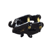 Attache rapide hydraulique haute performance RIBETTER pour mini-excavatrice, conception innovante pour chargeuses-pelleteuses de 1 à 30 tonnes