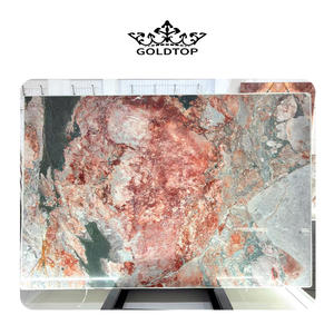 Losas de Mármol Rosa Goldtop OEM/ODM para las Cuatro Estaciones, Lavabo de Baño de Mármol Rosa, Tocador de Mármol Rosa, Mármol Rosa para Piso - Product Image 2