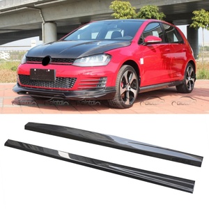 Alerones Laterales de Fibra de Carbono Estilo O para Volkswagen Golf 7 VII MK7 GTI 2014-2017 - Product Image 3