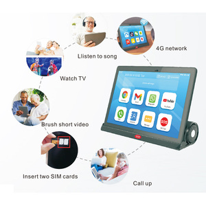 Cuốn Tiểu Thuyết Mới 10 inch Stereo cho <span class=keywords><strong>Bluetooth</strong></span> âm nhạc Loa Docking cao cấp Tablet PC 4GB RAM 64GB ROM Octa lõi lớn biểu tượng UI SOS 4G - Product Image 6