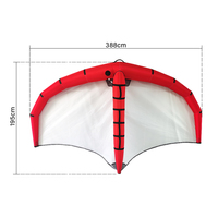 Ensemble de feuilles d'aile, cerf-volant de surf sports aquatiques en plein air, planche d'hydrofoil de surf, planche d'hydrofoil sup mistral duotone kitesurf cerf-volant