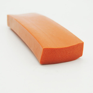 Silicone <b>Rubber</b> Foam Sealing <b>Strip</b> 10x10mm For Cabinet Doors And Windows Custom Made With Cutting Service - Product Image 3